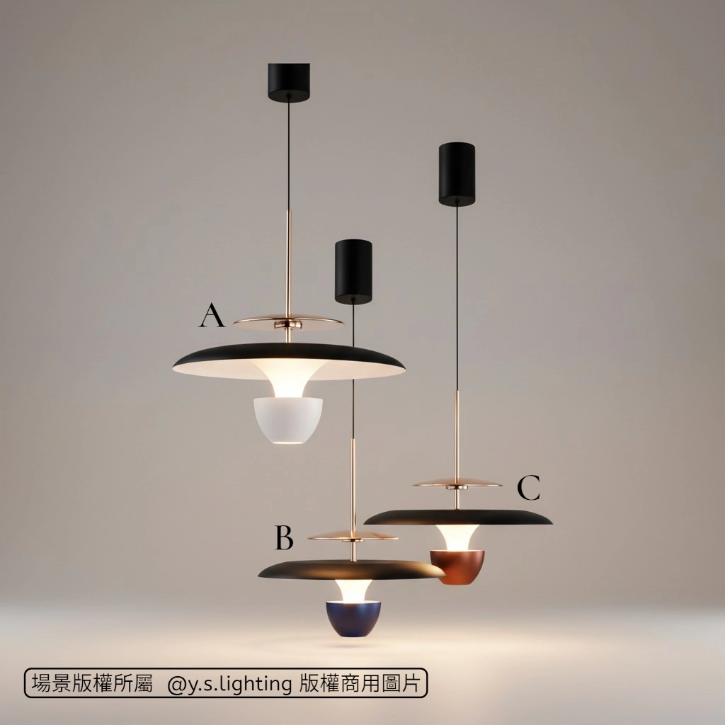 裝飾主義吊燈-3款