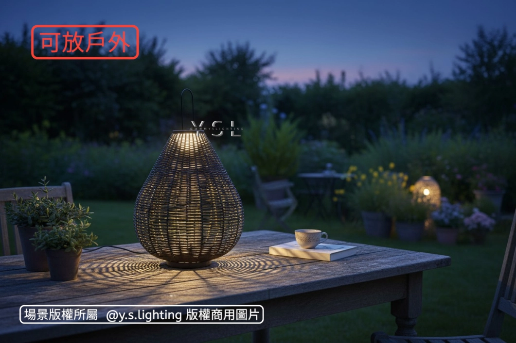 Rattan戶外造景燈-3款