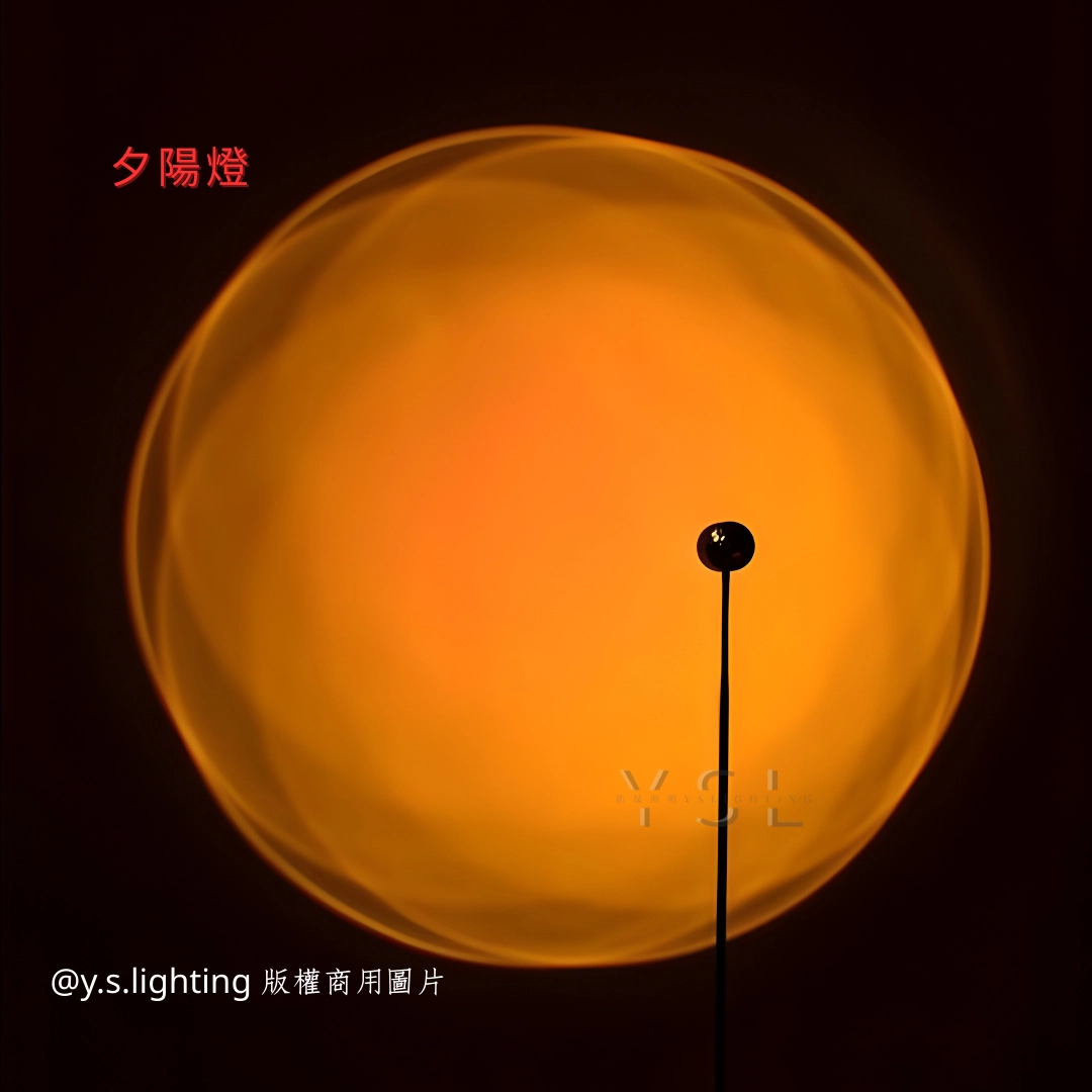 落地燈款-3D動態水波紋燈