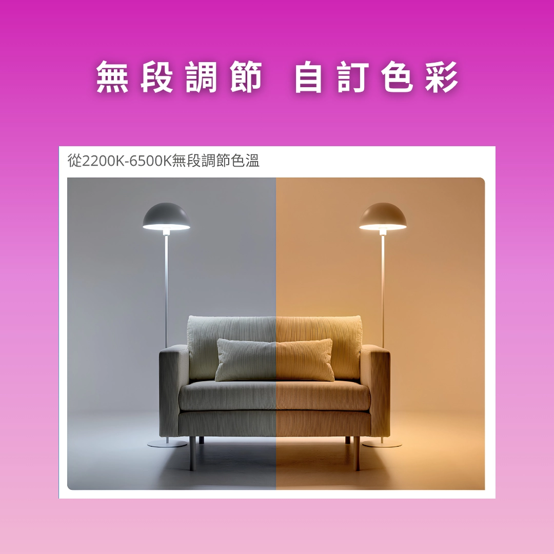 WiZ │8W全彩燈泡