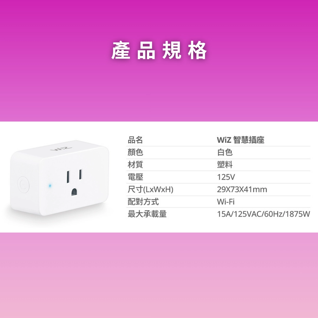 WiZ │智慧外接插座
