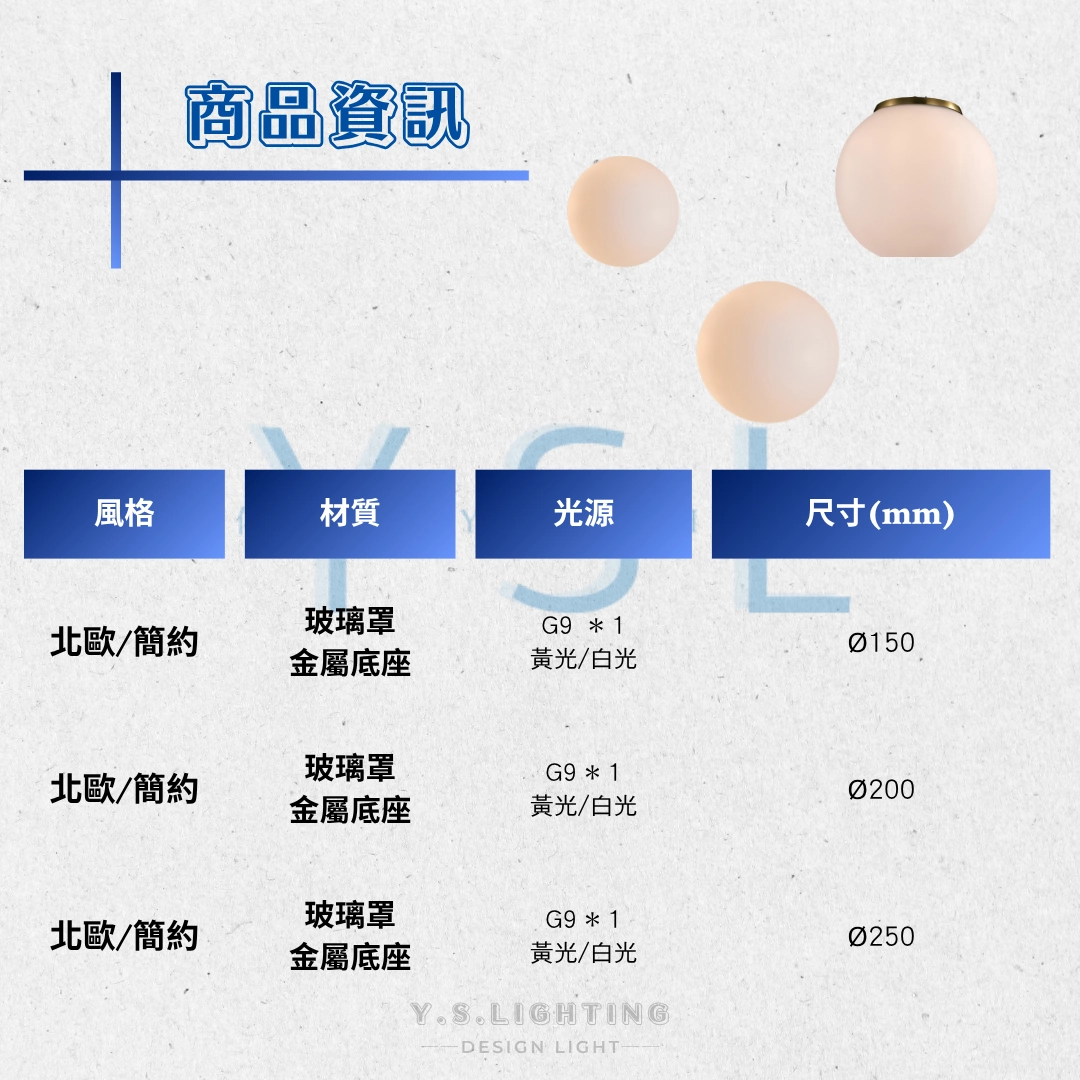 Poten壁燈-3款