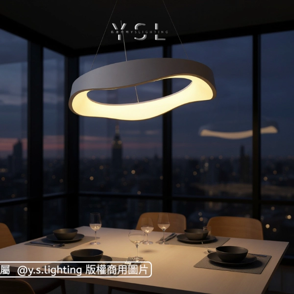 浪殿環狀吊燈
