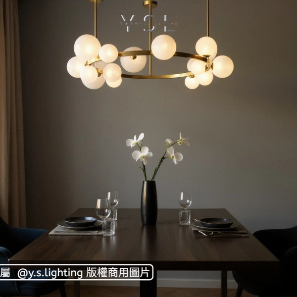 絮語玲光吊燈-圓款