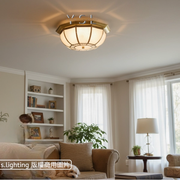 金銅歲月吸頂燈-2款