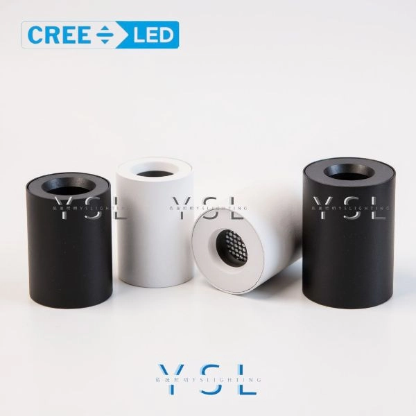 9W、13W、18W │ 蜂巢內縮款-吸頂筒燈