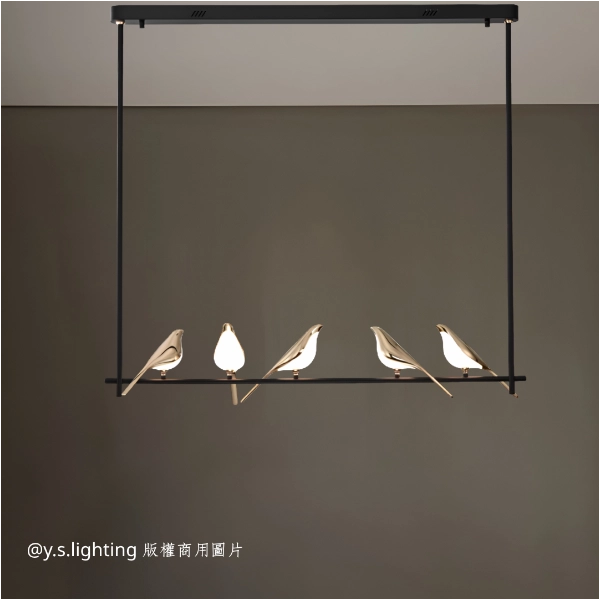 2Magpie吊燈-長款