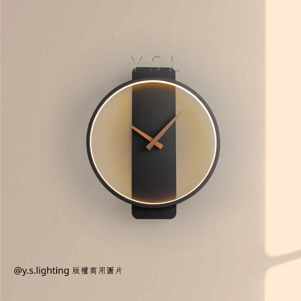 真時鐘壁燈-2款