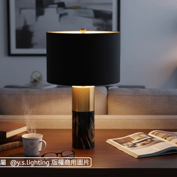 夜幕鎏金檯燈