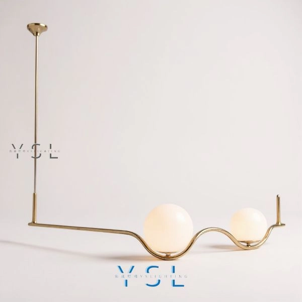 浪慢球曲吊燈-2款