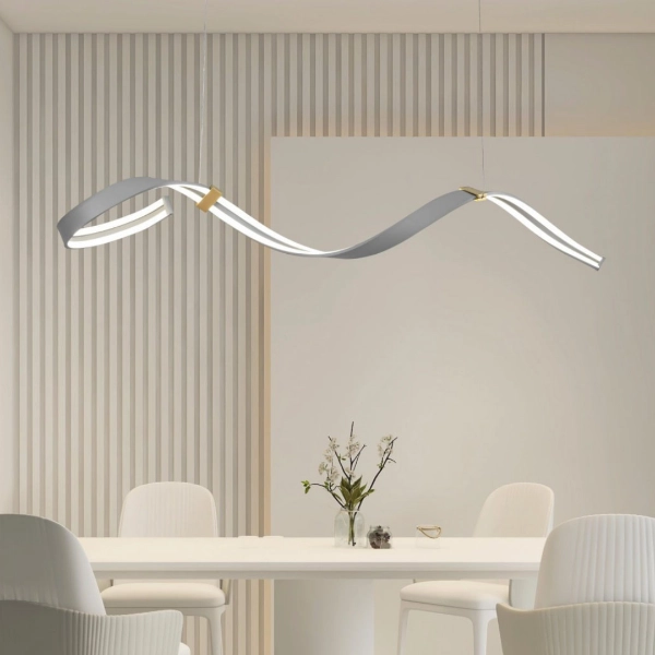 幾何交織吊燈-長款