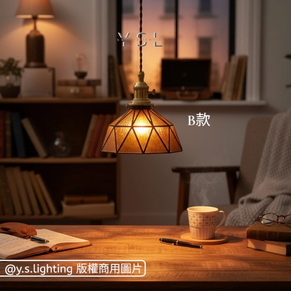 綻放蒂凡尼吊燈-3款