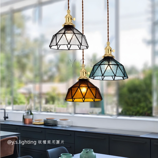 綻放蒂凡尼吊燈-3款